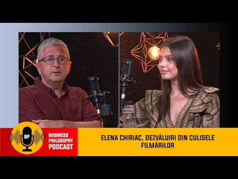 ELENA CHIRIAC, DEZVĂLUIRI DIN CULISELE FILMĂRILOR