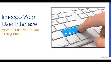 Inseego WebUI - How to Login with Default Configuration