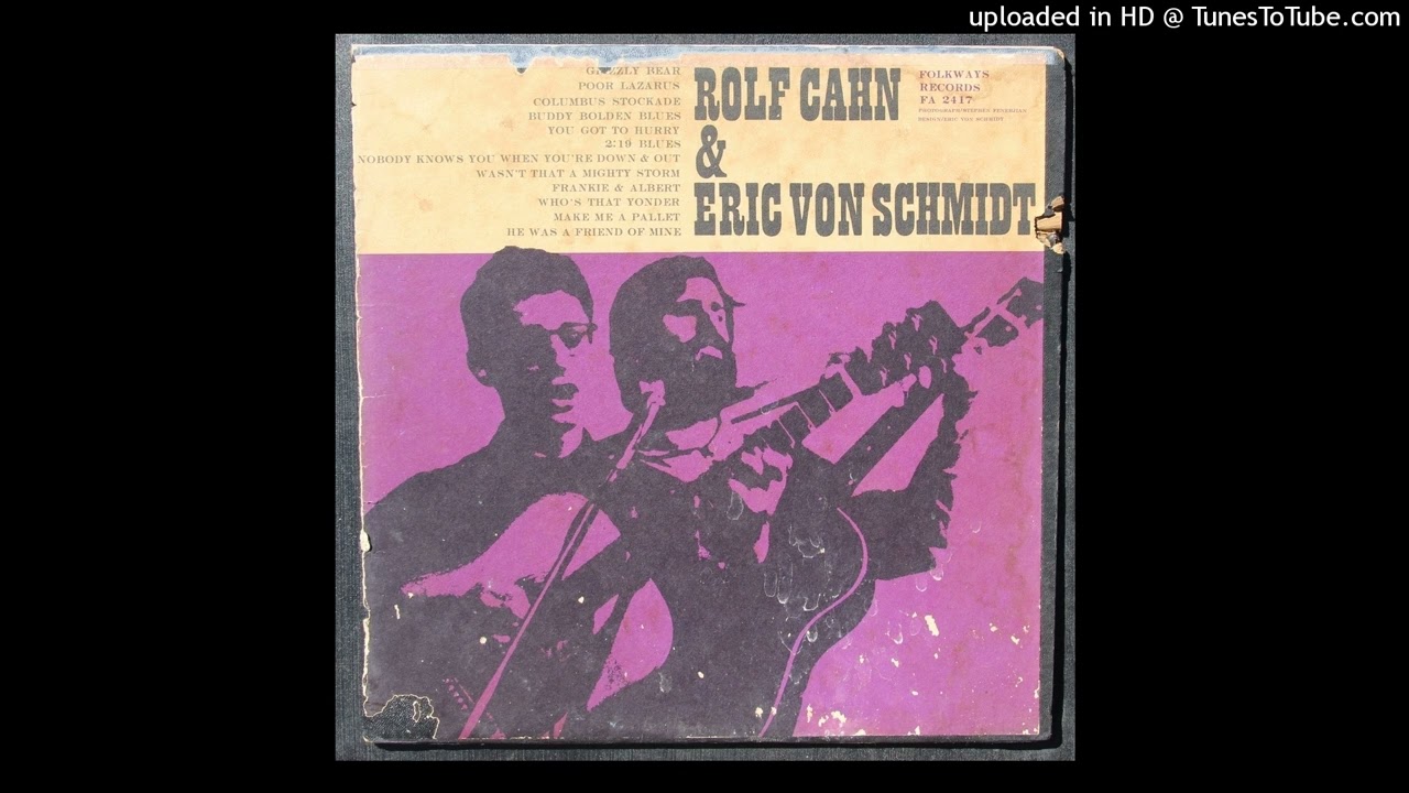 Rolf Cahn & Eric Von Schmidt - Wasn't That A Mighty Storm - 1961 Folk Music