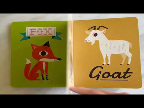 Book of Farm Animals by Ingela Arrhenius | Learn Animals Name