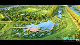 APLUS CG landscape urban design  showreel
