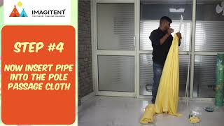 Imagitent ASSEMBLY: Tee Pee Tent House Guide for Kids | For Representational Purpose Only