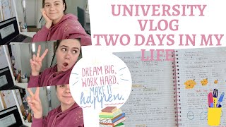 UNI VLOG - two days with me, class, placement, study tips & more|Auckland University of Technology