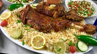 طبخ الذ حنيذ يمني طرى جداً للعيد والعزايم heneeth roasted meat