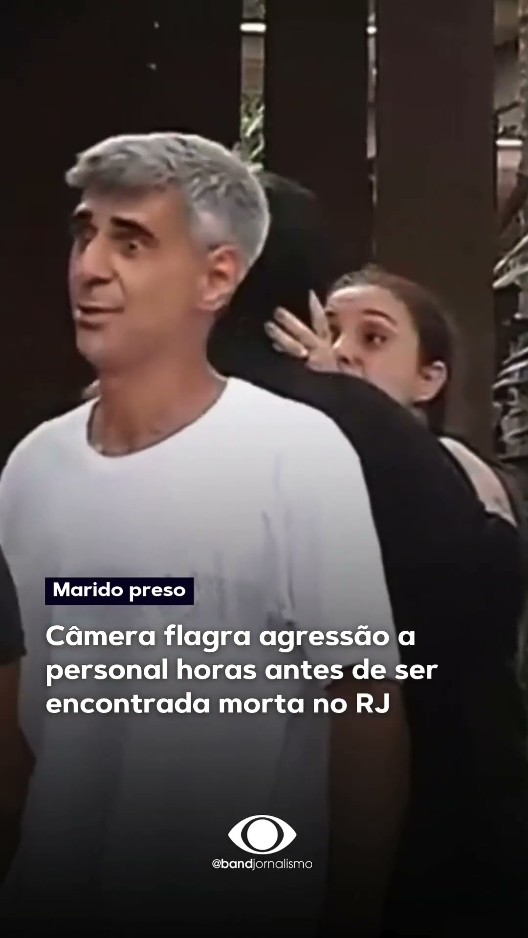 Câmera flagra agressão a personal horas antes de ser encontrada morta no RJ #shorts