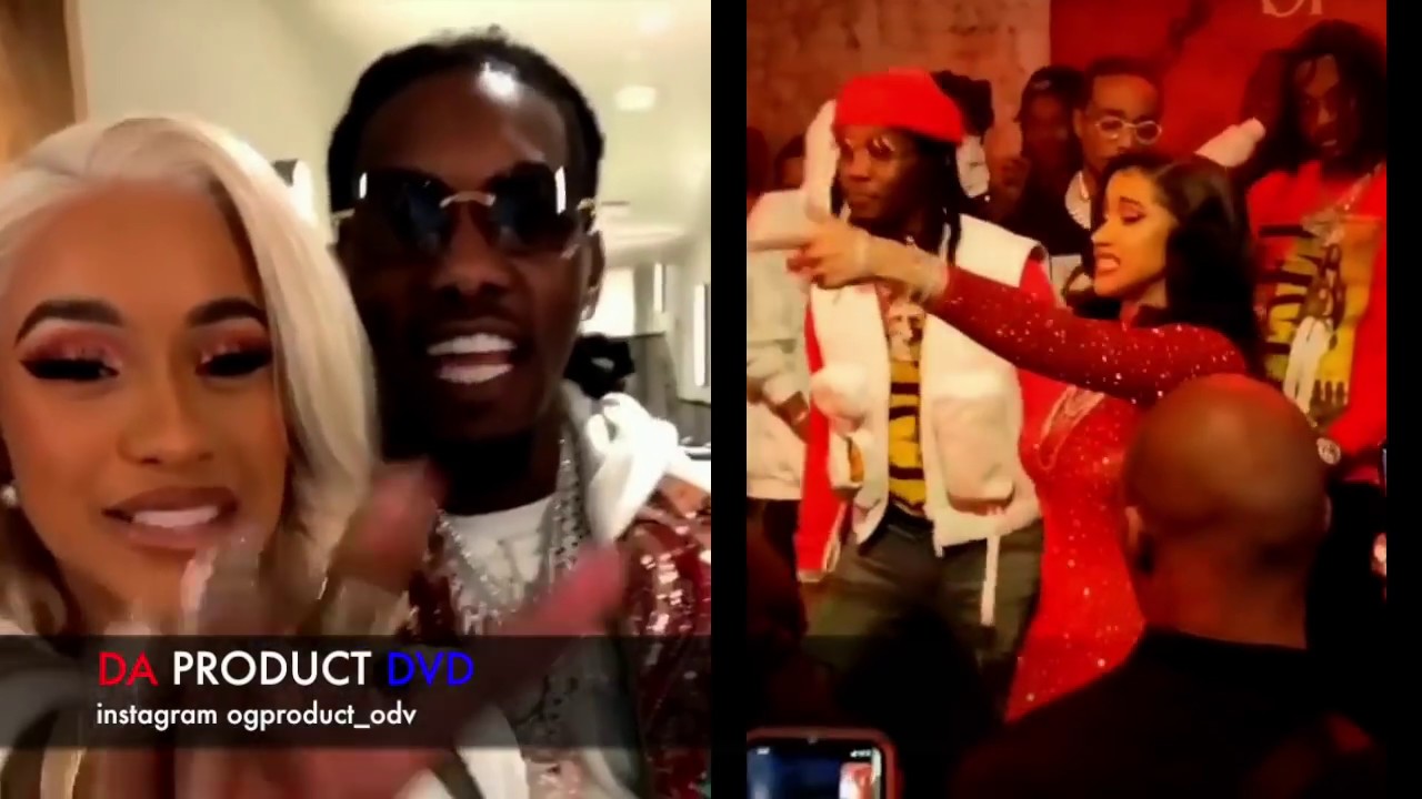 Cardi B Give Offset Lap Dance In Court & Flex 500,000 In New Jewelry ...