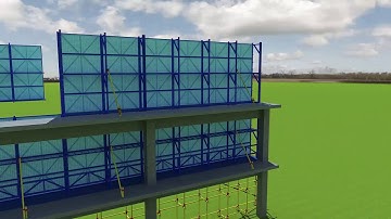 Self-climbing Scaffolding Huiyang