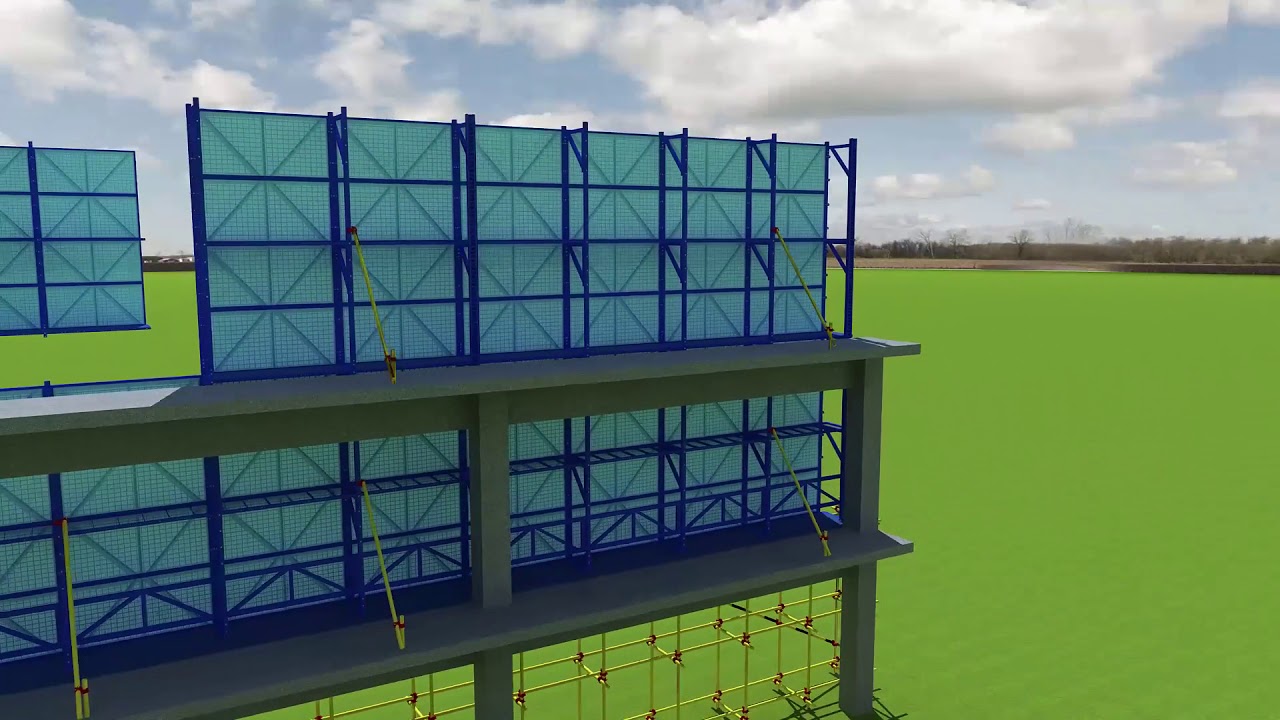 Self-climbing Scaffolding Huiyang