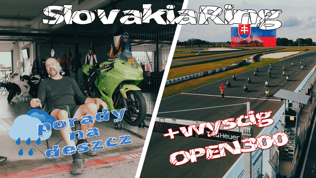[I2R #23]Tipsy na jazdę po mokrym + wyścig Open300(komentarz) na Slovakia Ring |Racing Vlog