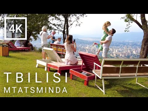 Mtatsminda Park Walking Tour - Tbilisi / მთაწმინდის პარკის ტური [4K]