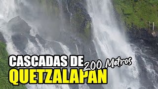 Cascadas de Quetzalapan / Chignahuapan, Puebla / Cascada de 200 metros.