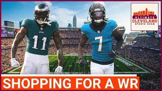 Could AJ Brown or Brian Thomas Jr be REALISTIC TRADE TARGETS for the Cleveland B