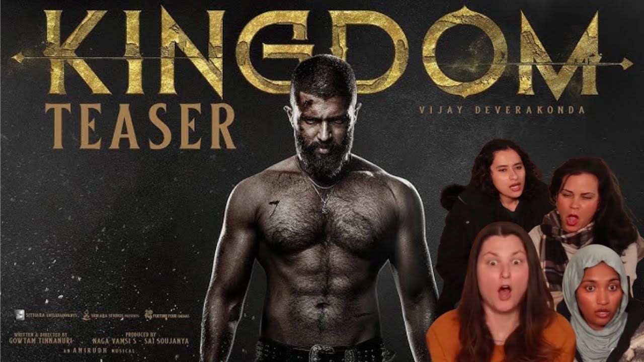Реакция американцев на «Царство» — официальный тизер (телугу) | Виджай Девераконда |