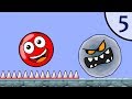 MON BALL agains Monsters #5 - SAVE PINK MOON - Gameplay Walkthrough level 13-16 (RED BALL)