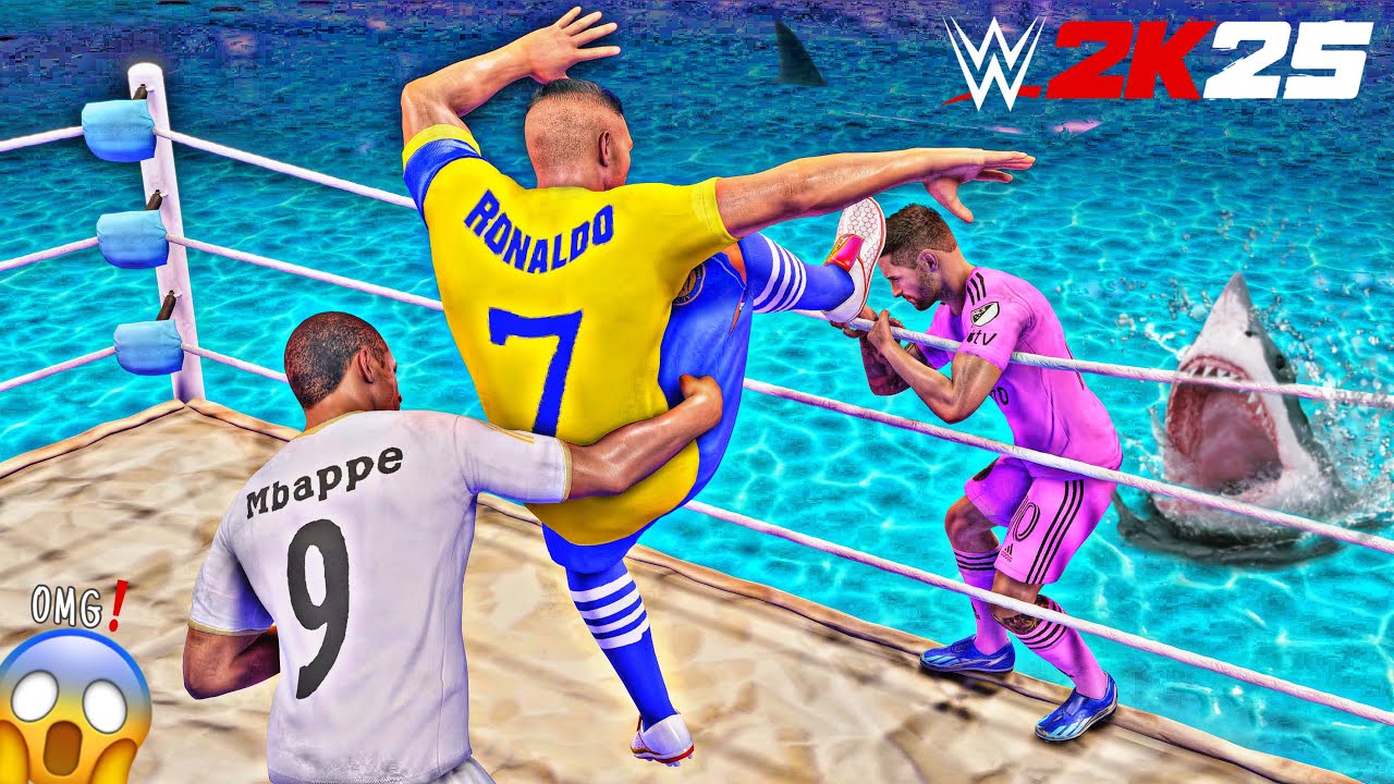 WWE 2K25- Water Royal Rumble Match | PS5™ Pro[4K60] - YouTube
