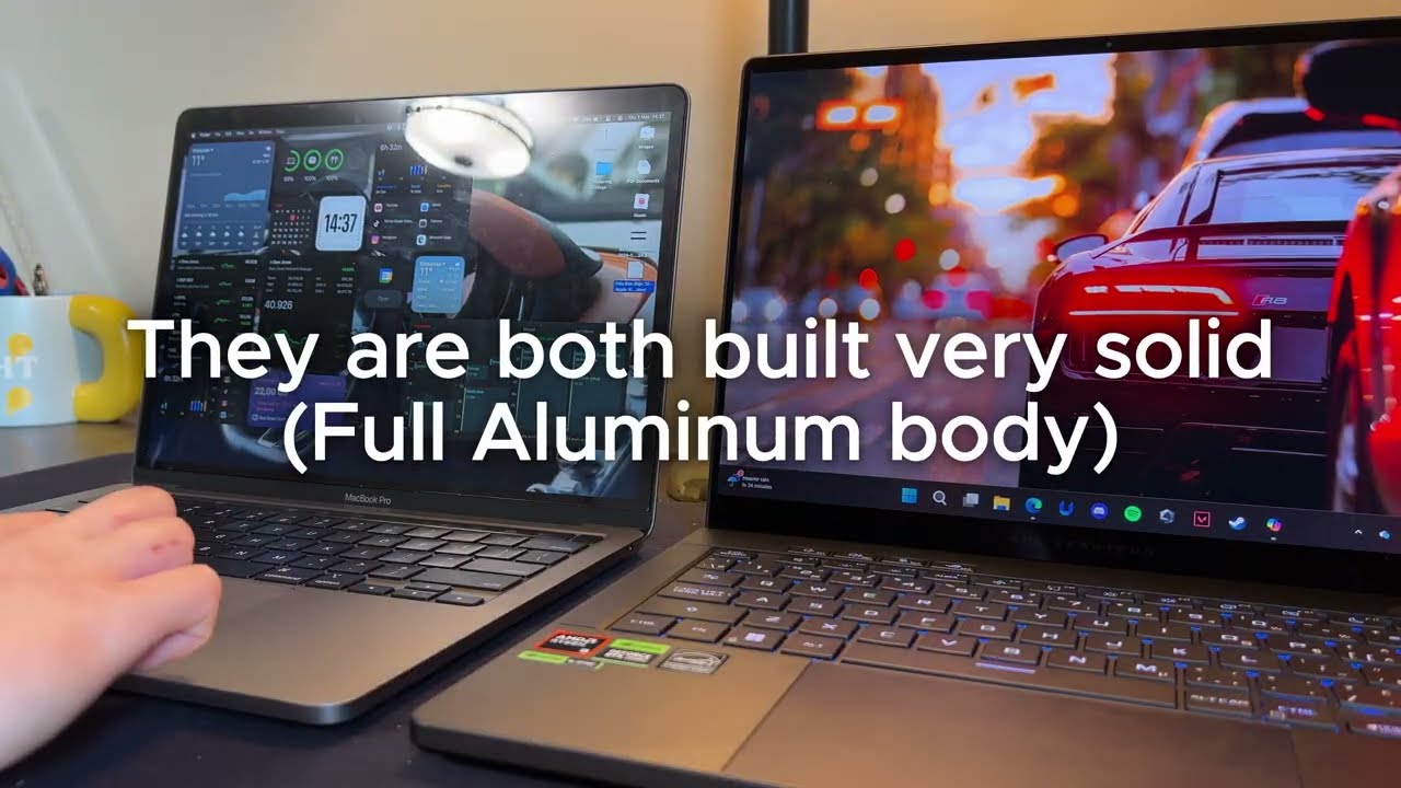 Asus ROG zephyrus G14 (2024) vs M1 MacBook Pro (2020) - Unfair Comparison