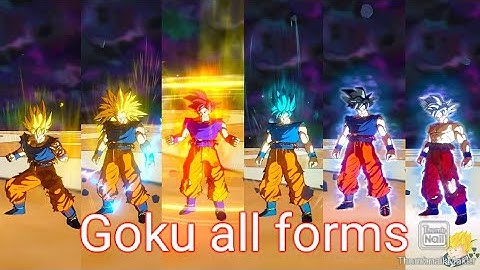 DBZ Xnenoverse 2( DBZ TTT MODS) Goku all forms and ultimates