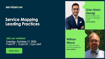 Service Mapping Leading Practices | ITOM Visibility & Governance Series