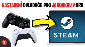 Jak ve službě Steam používat ovladač a klávesnici?