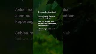 Kata kata Bijak | Jangan ingkar janji#shorts_ #katakatabijak #katakatamotivasi