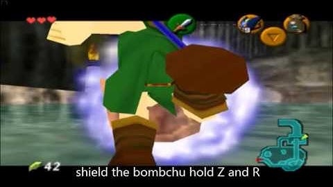 Zelda ocarina of time how to skip the zora king tutorial