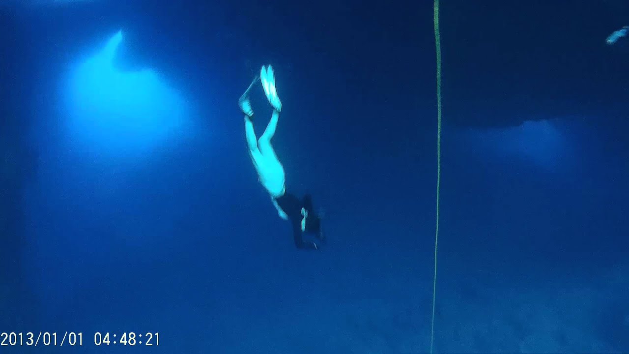 SAIPAN GROTTO FREE DIVING YouTube