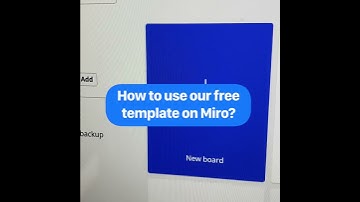 Remote Design Sprint template available on Miro