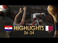 Highlights croatia  qatar  group stage  27th ihf mens handball world championship  egypt2021