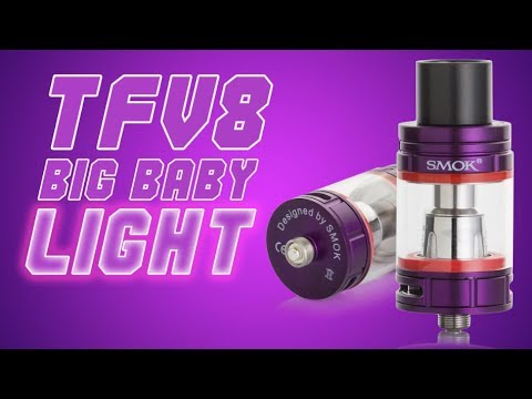 Shuraba dommer færdig The SMOK TFV8 Big Baby Light Full Review - YouTube