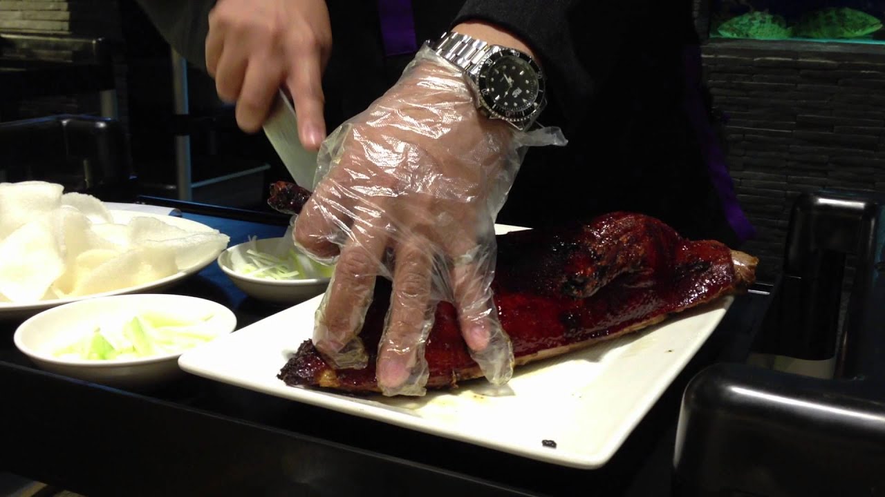 Peking duck 2 ways - YouTube