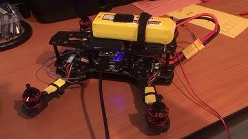 Quadcopter Autopilot Project Video #1