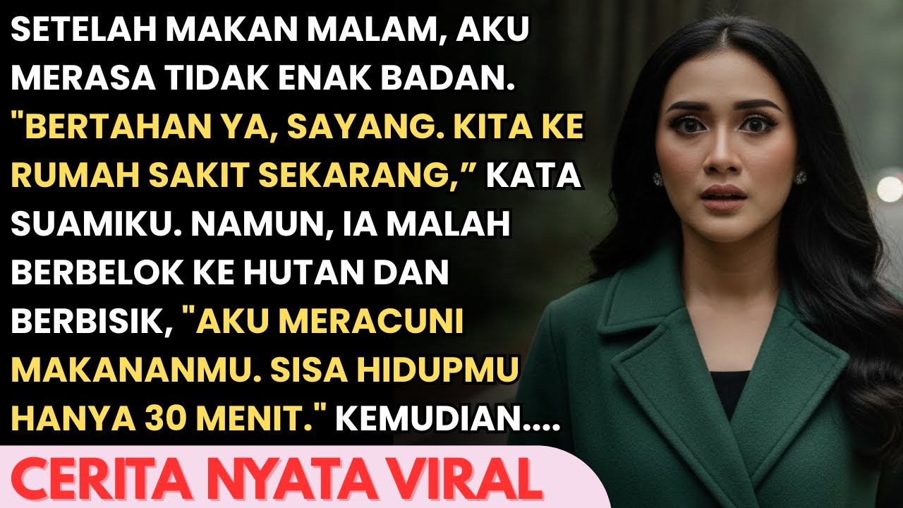 AKU MERASA TIDAK ENAK BADAN SUAMI BILANG MAU BAWAKU KE RS MALAH TURUNKANKU DITENGAH HUTAN - TAPI...