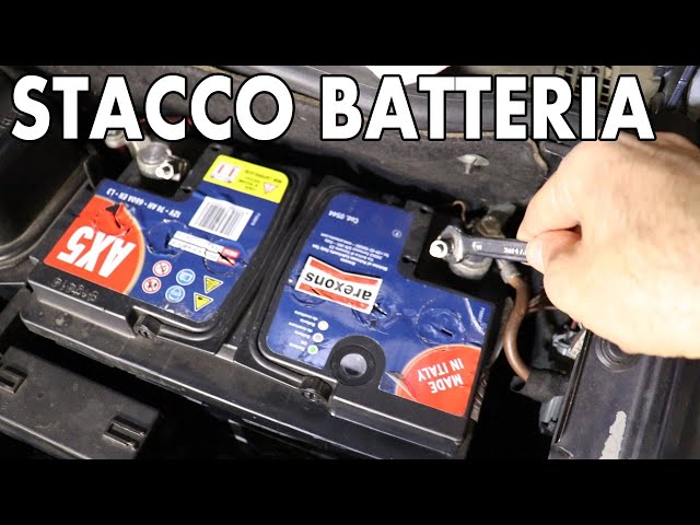 POSSO STACCARE LA BATTERIA AUTO IN QUARANTENA? 