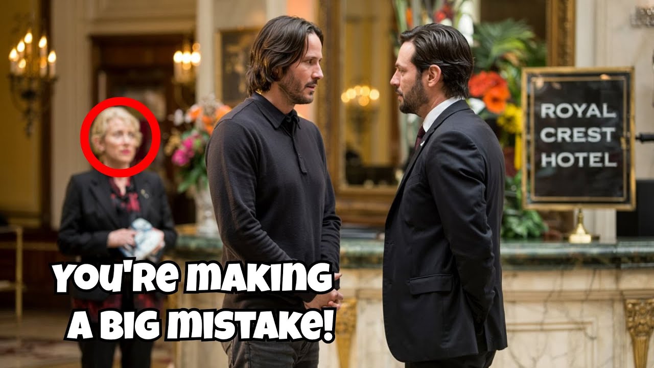 Hotel Manager REFUSES to Give a Room to a Homeless Woman Keanu Reeves ...