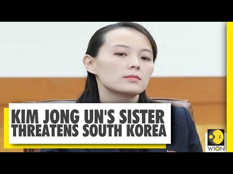 North Korean leader Kim Jong Un's sister threatens South Korea of military action