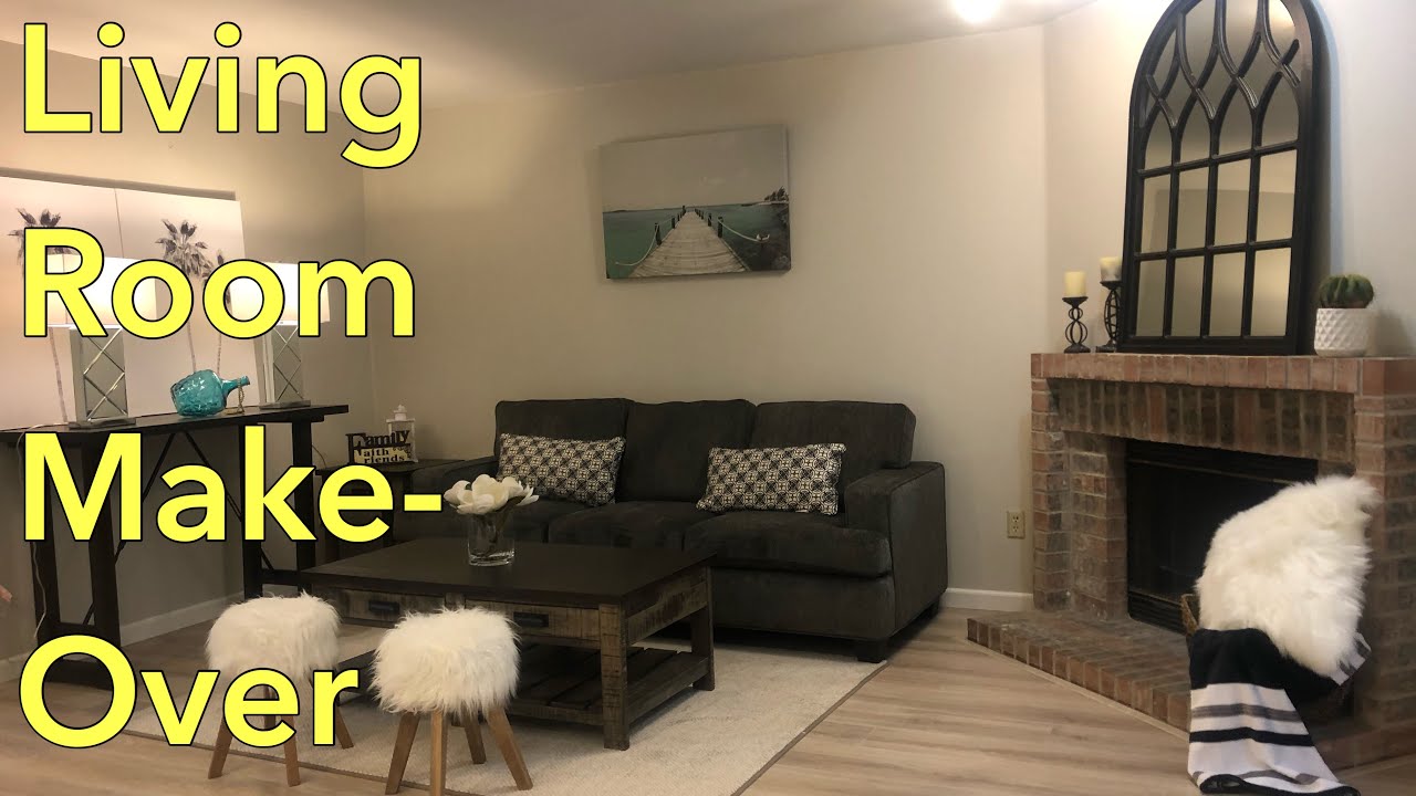 🏡 Small Living Room Makeover (2019) YouTube