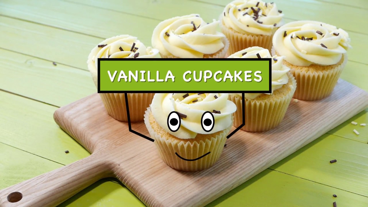 Vanilla Cupcakes - YouTube