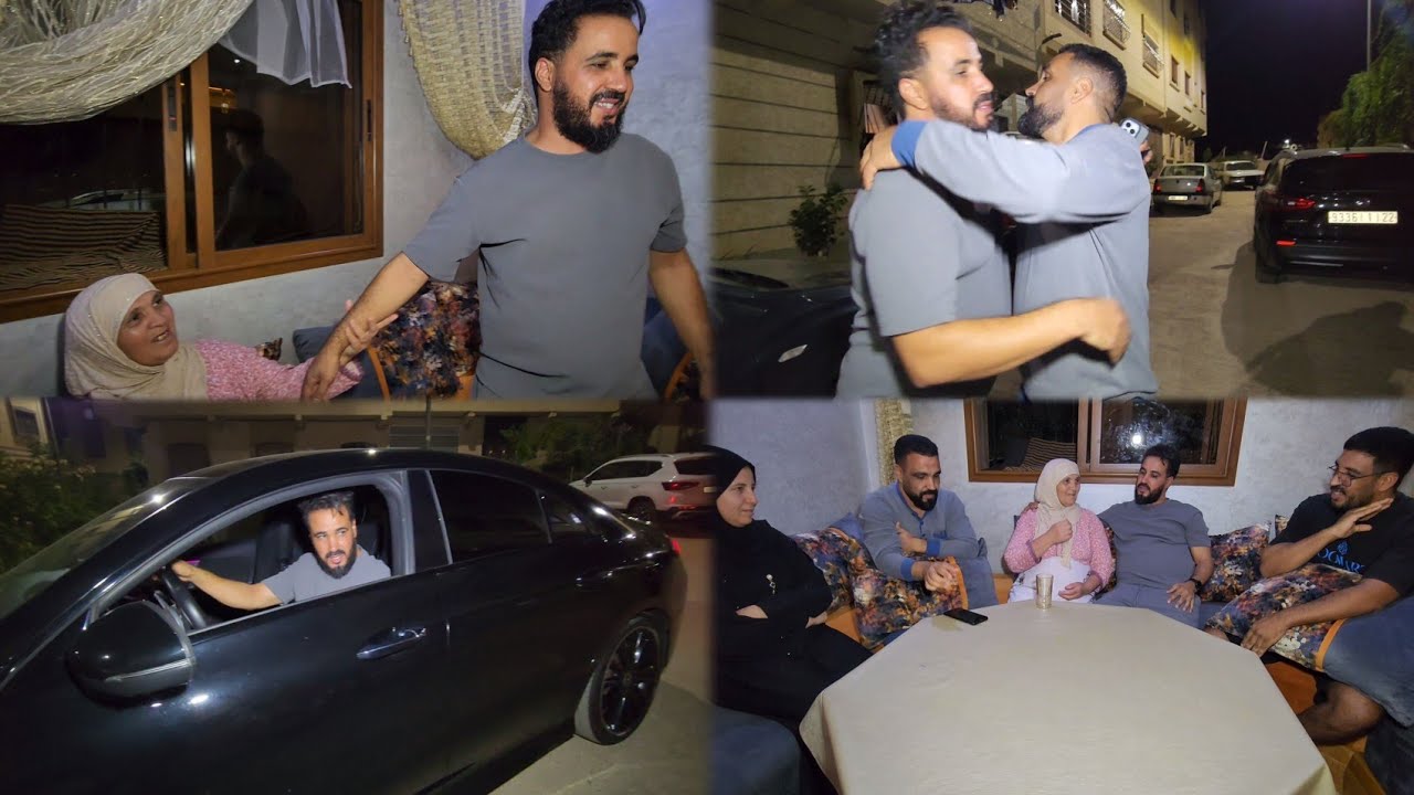 أصعب لحضة تهلاو فوالديا😭… عبد الرحيم جمع حوايجو و عنق ميمتي بلا ميقدر يكوليها بسلامة💔