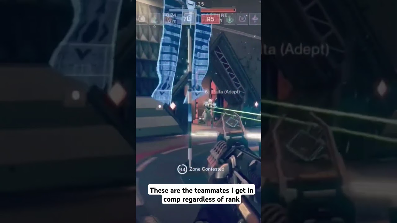 Destiny 2 comp be like 