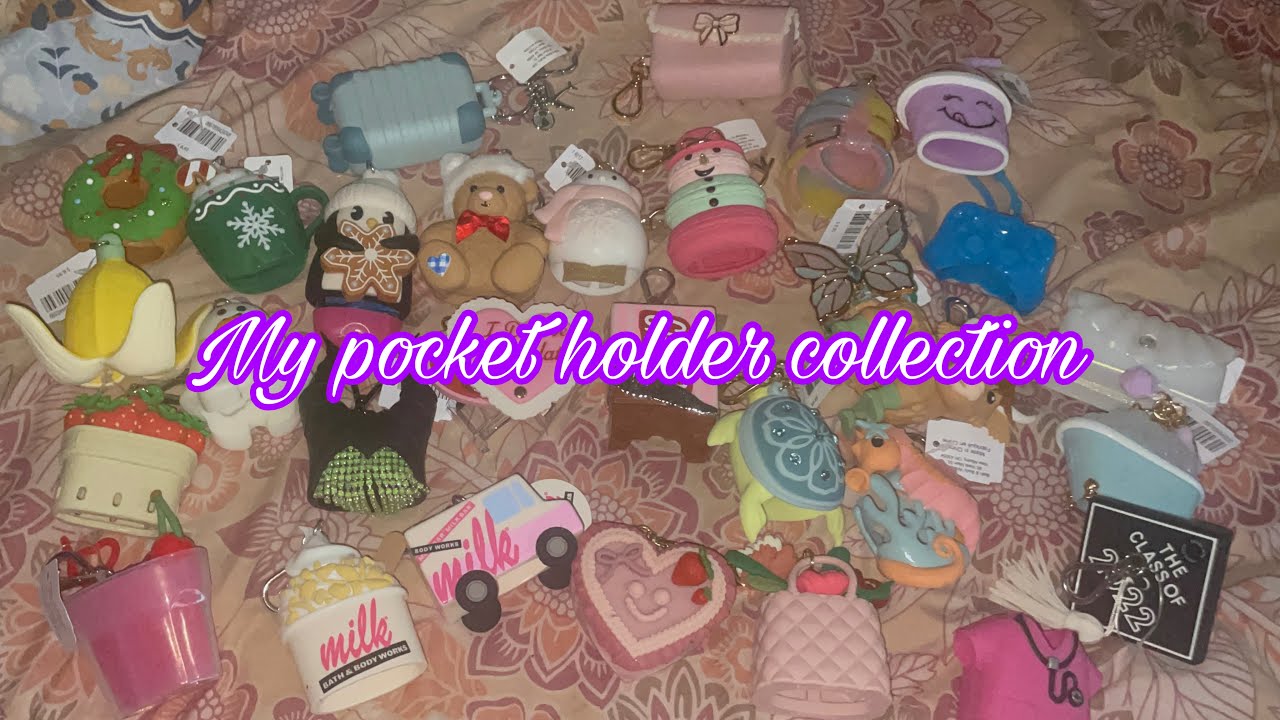 Моя коллекция держателей для дезодорантов PocketBac от Bath & Body Works