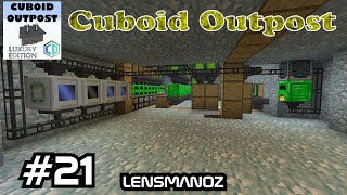 Minecraft Cuboid Outpost - Ep 21 | Basic Autocrafting