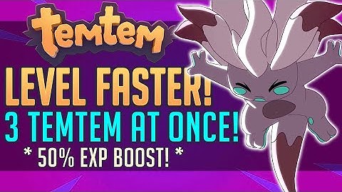Temtem: How to level 3 Temtem at once!