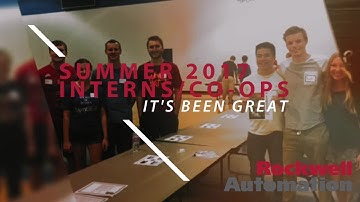 Thank You to Our 2017 Summer Intern/Co-Ops