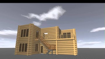 How To Design Wood House with Archicad And To Walk İnside -Part 1