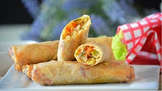 Chicken Spring Roll Recipe | Full Kitchen