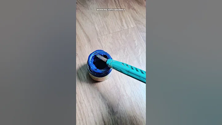 fix old dry acrylic paint 🎨😱 #shorts #art