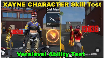 XAYNE Character Skills Test freefire tamil ability test  XTREME ENCOUNTER
