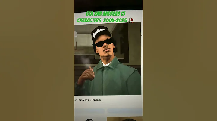 GTA San Andreas character Cj 1992-2025 🥀