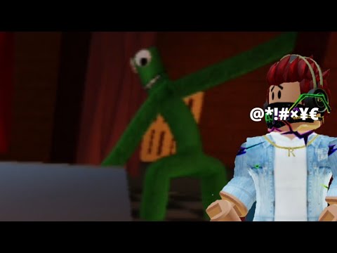 o green me deixou irritado! raibow friends (roblox) parte 2