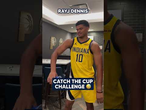 RayJ Dennis Tries the Catch the Cup Challenge 👀